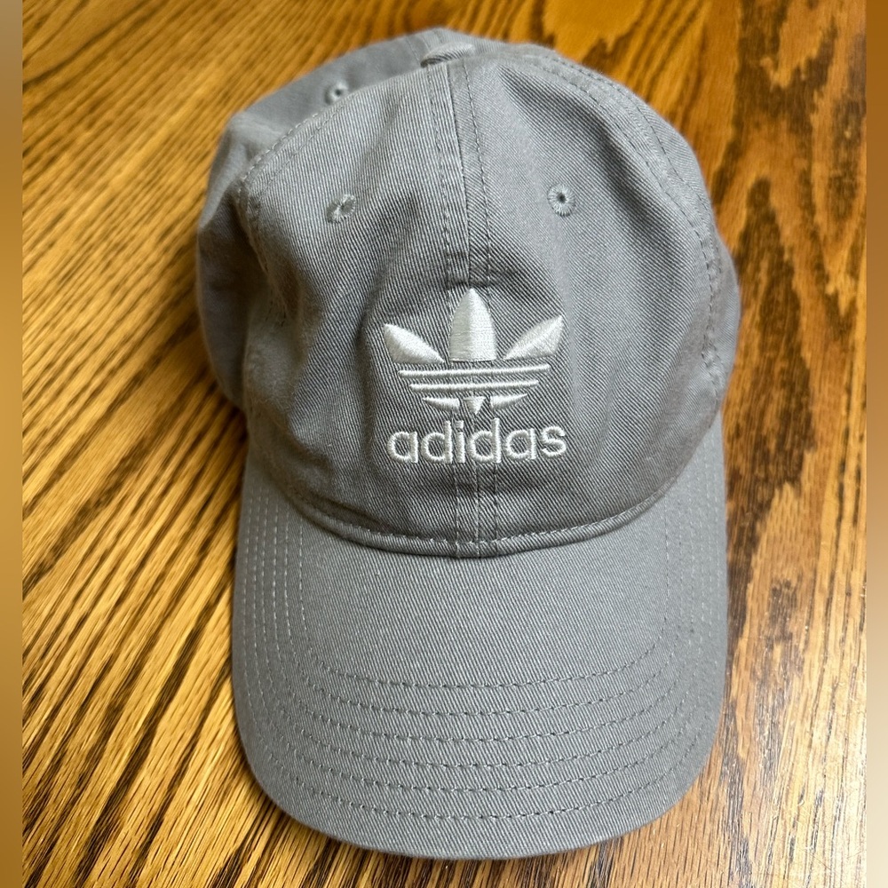 Gray Adidas Men's Hat